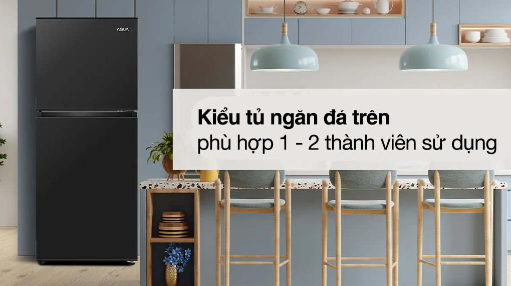 Tủ lạnh Aqua 143 lít AQR-T160FA(BS)