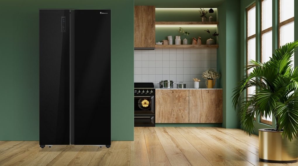 Tủ lạnh Hiense Side by Side 519L HS56WBG