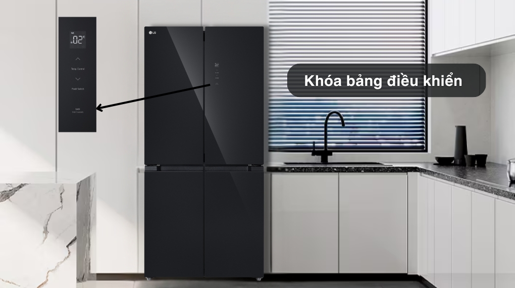 Tủ lạnh LG Inverter Multidoor 474 lít LFB47BLG