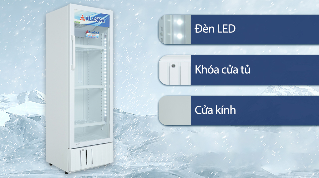 Tủ mát Alaska 270 lít LC-455H Tủ mát Alaska 270 lít LC-455H