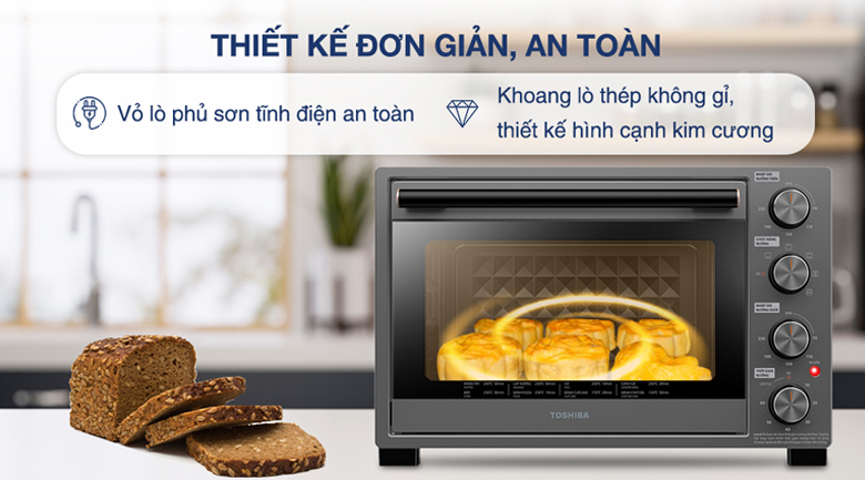 Lò nướng Toshiba 35 lít TL-MC35Z