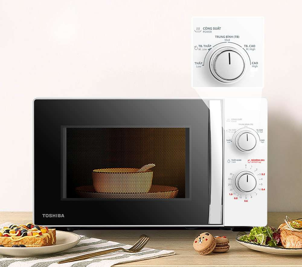 Lò vi sóng Toshiba 25 lít MW3-MM25PE(WH)