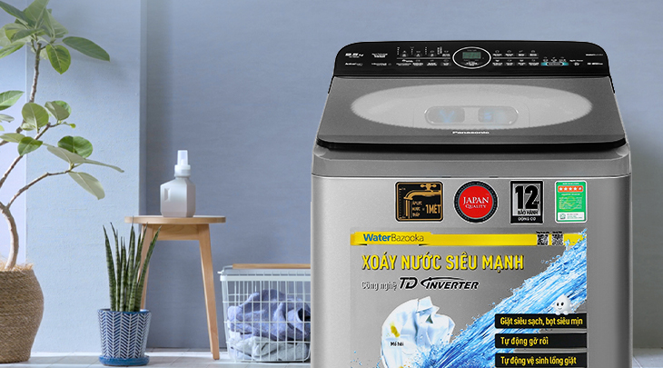 Máy giặt lồng đứng Panasonic 9.5 kg NA-FD95X1LRV