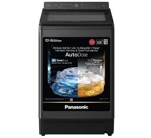 Máy giặt lồng đứng Panasonic Inverter 18 kg NA-FD180W3BV