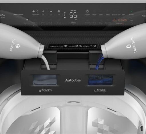 Máy giặt lồng đứng Panasonic Inverter 18 kg NA-FD180W3BV