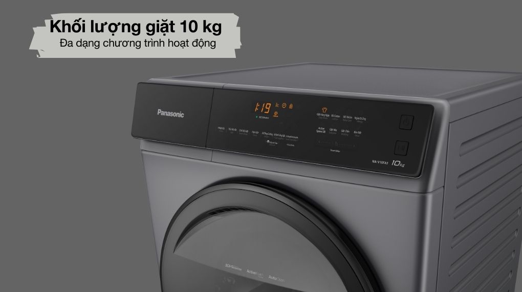 Máy giặt lồng ngang Panasonic 10 kg NA-V10FA1LVT