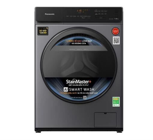 Máy giặt lồng ngang Panasonic Inverter 11.5 kg NA-V115FA1LV