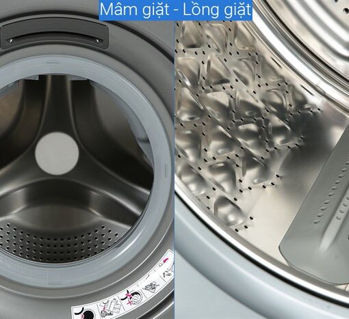 Máy giặt sấy Panasonic Inverter giặt 10 kg - sấy 6 kg NA-S106FC1LV