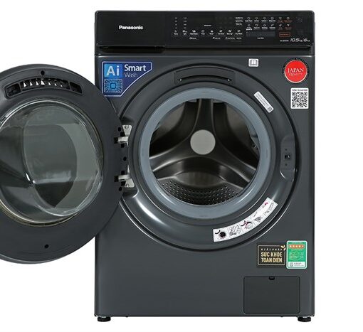 Máy giặt sấy Panasonic inverter giặt 10.5 kg - sấy 6 kg NA-S056FR1BV