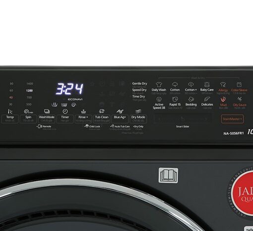 Máy giặt sấy Panasonic inverter giặt 10.5 kg - sấy 6 kg NA-S056FR1BV