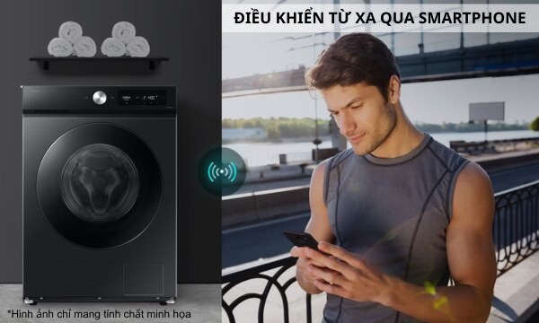 Máy giặt sấy Samsung Inverter 12&7kg WD12DB7B85GBSV Máy giặt sấy Samsung Inverter 12&7kg WD12DB7B85GBSV