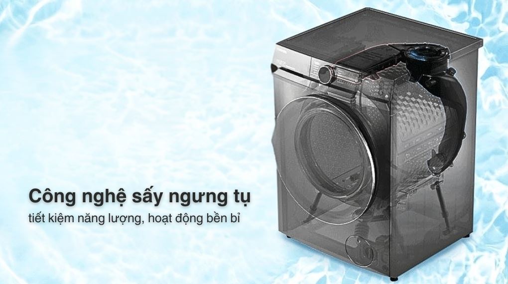 Máy giặt sấy Toshiba giặt 13 kg - sấy 8 kg TWD-T21BU140UWV(MG)