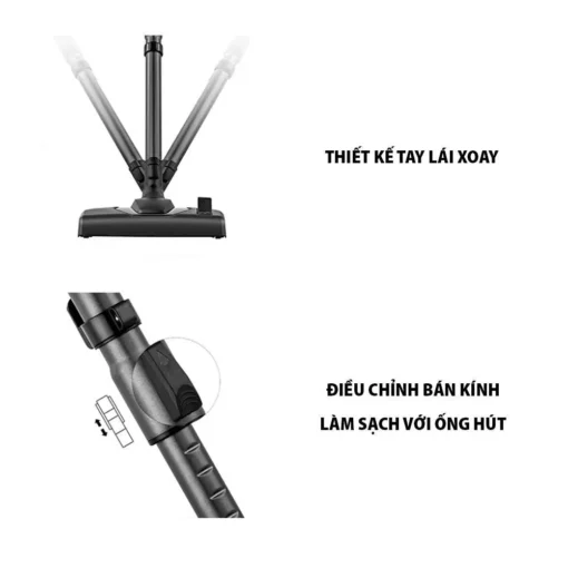 Máy hút bụi Toshiba VC-BL160F(K)