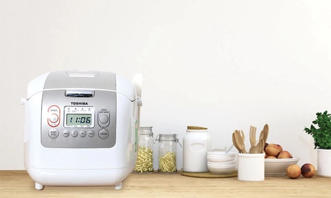 Nồi cơm điện Toshiba 1 lít RC-10NMFVN(WT)