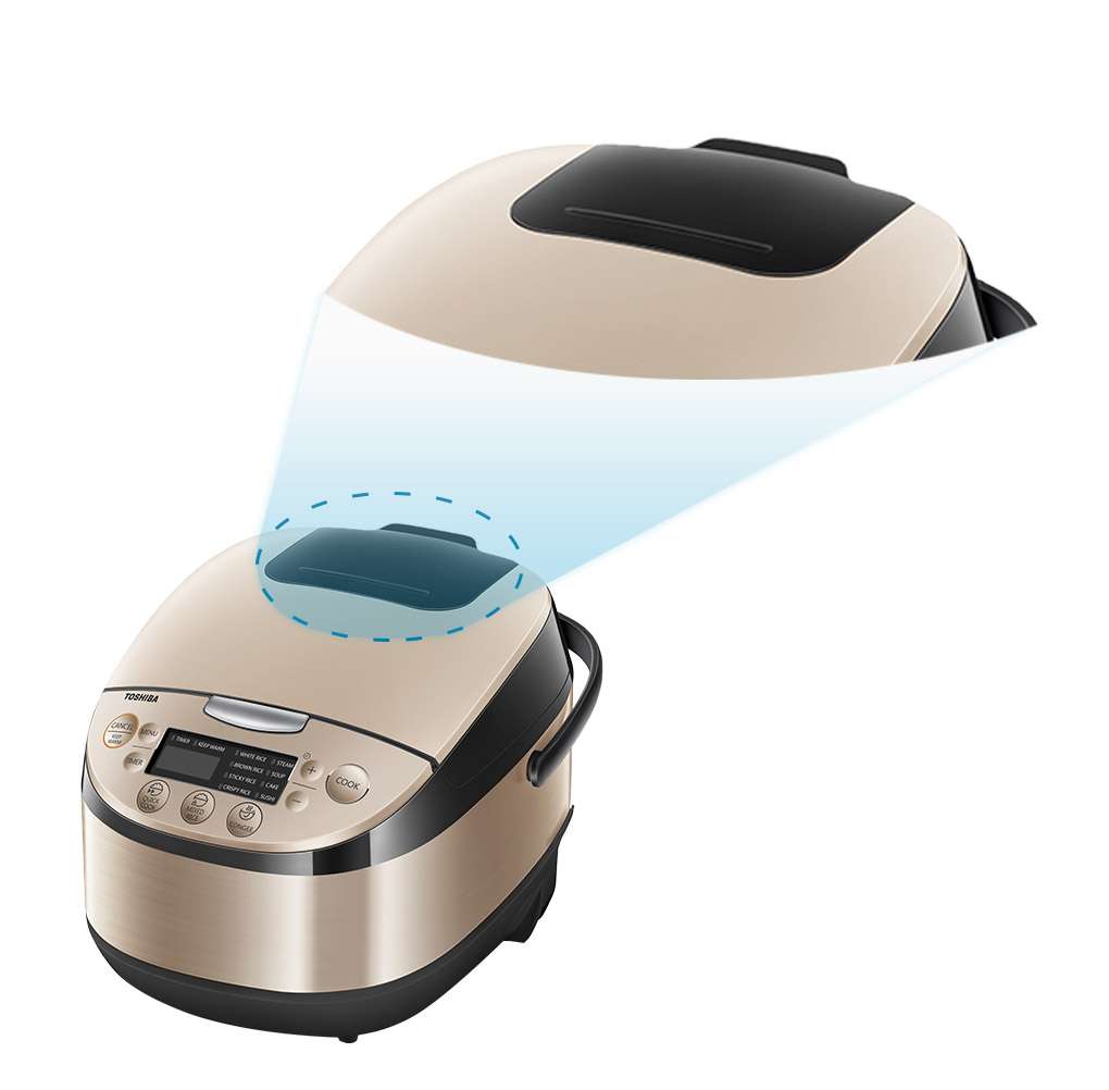 Nồi cơm điện Toshiba 1.8 lít RC-18DR3PV(G)