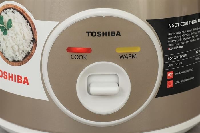 Nồi cơm điện Toshiba 1.0 Lit RC-10JH1TVN(N))