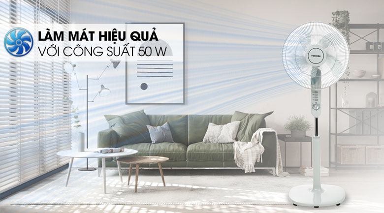 Quạt đứng Toshiba 5 cánh F-LSA10(H)VN