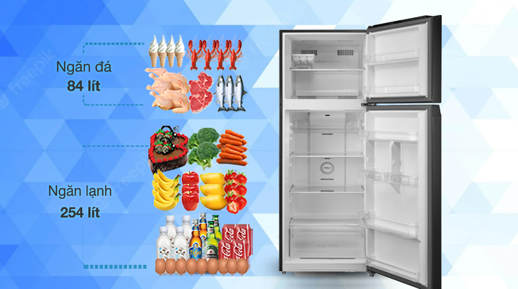 Tủ Lạnh Toshiba Inverter 388 Lít GR-RT468WE-PMV(58)-MM