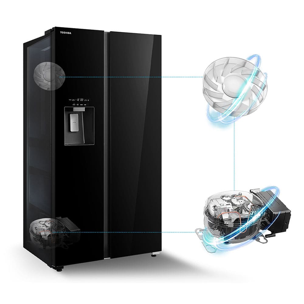 Tủ Lạnh Toshiba Inverter 568 lít GR-RS755WIA-PGV(22)-XK