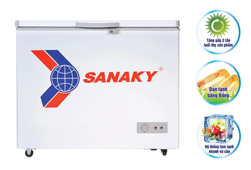 Tủ đông Sanaky 250 lít VH-2599HY2 Tủ đông Sanaky 250 lít VH-2599HY2