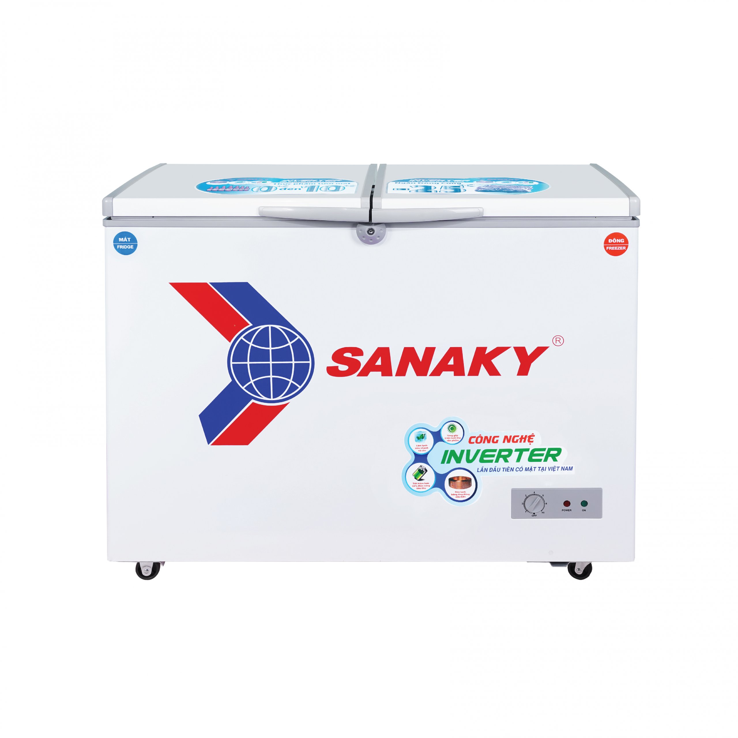 Tủ đông mát Sanaky 220 lít VH-2899W3 Tủ đông mát Sanaky 220 lít VH-2899W3
