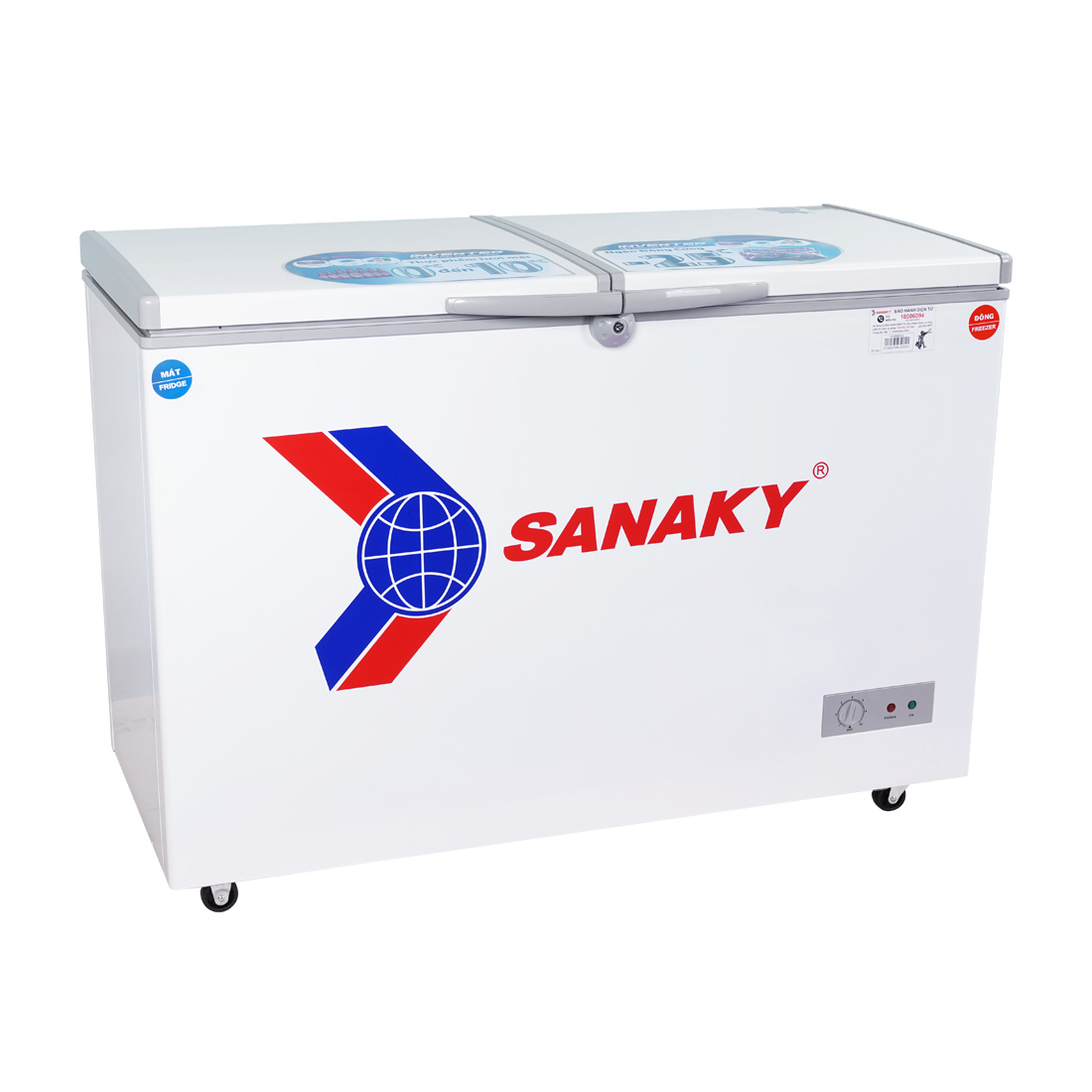 Tủ đông mát Sanaky 280 lít VH-405W2 Tủ đông mát Sanaky 280 lít VH-405W2