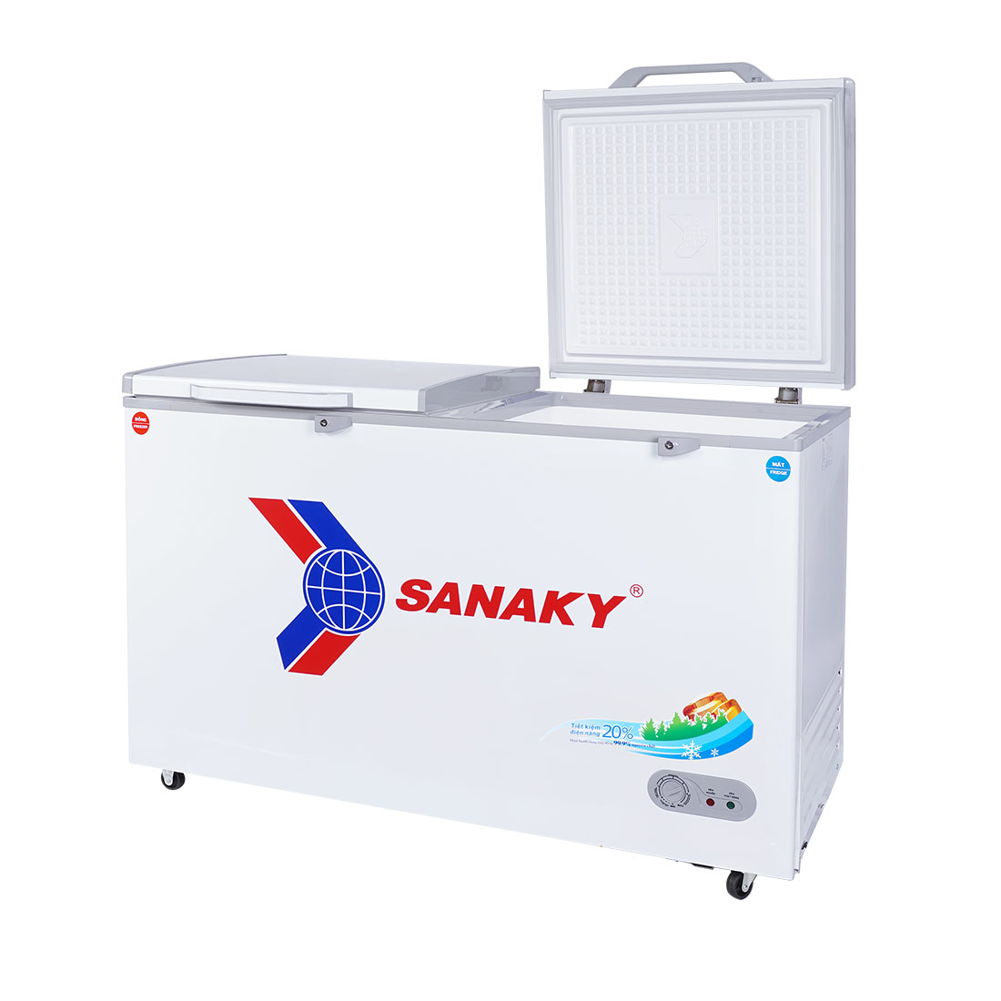 Tủ đông mát Sanaky 365 lít VH-5699W1 Tủ đông mát Sanaky 365 lít VH-5699W1
