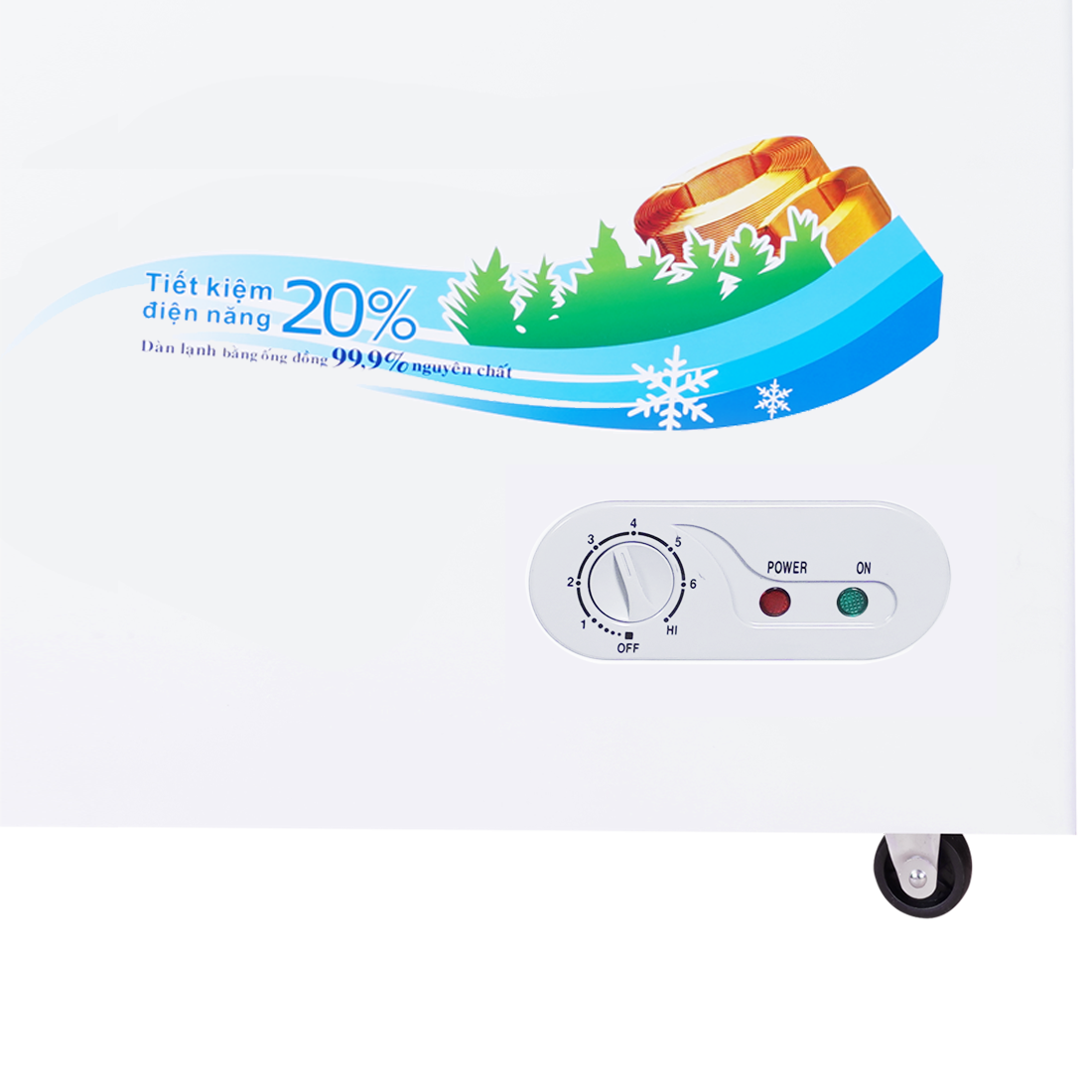 Tủ đông mát Sanaky 365 lít VH-5699W1 Tủ đông mát Sanaky 365 lít VH-5699W1