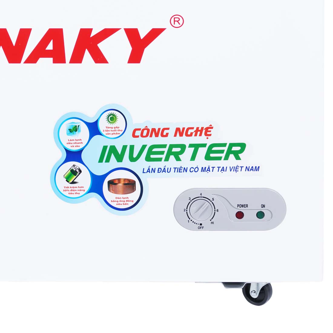 Tủ đông mát Sanaky 365 lít VH-5699W4K Tủ đông mát Sanaky 365 lít VH-5699W4K