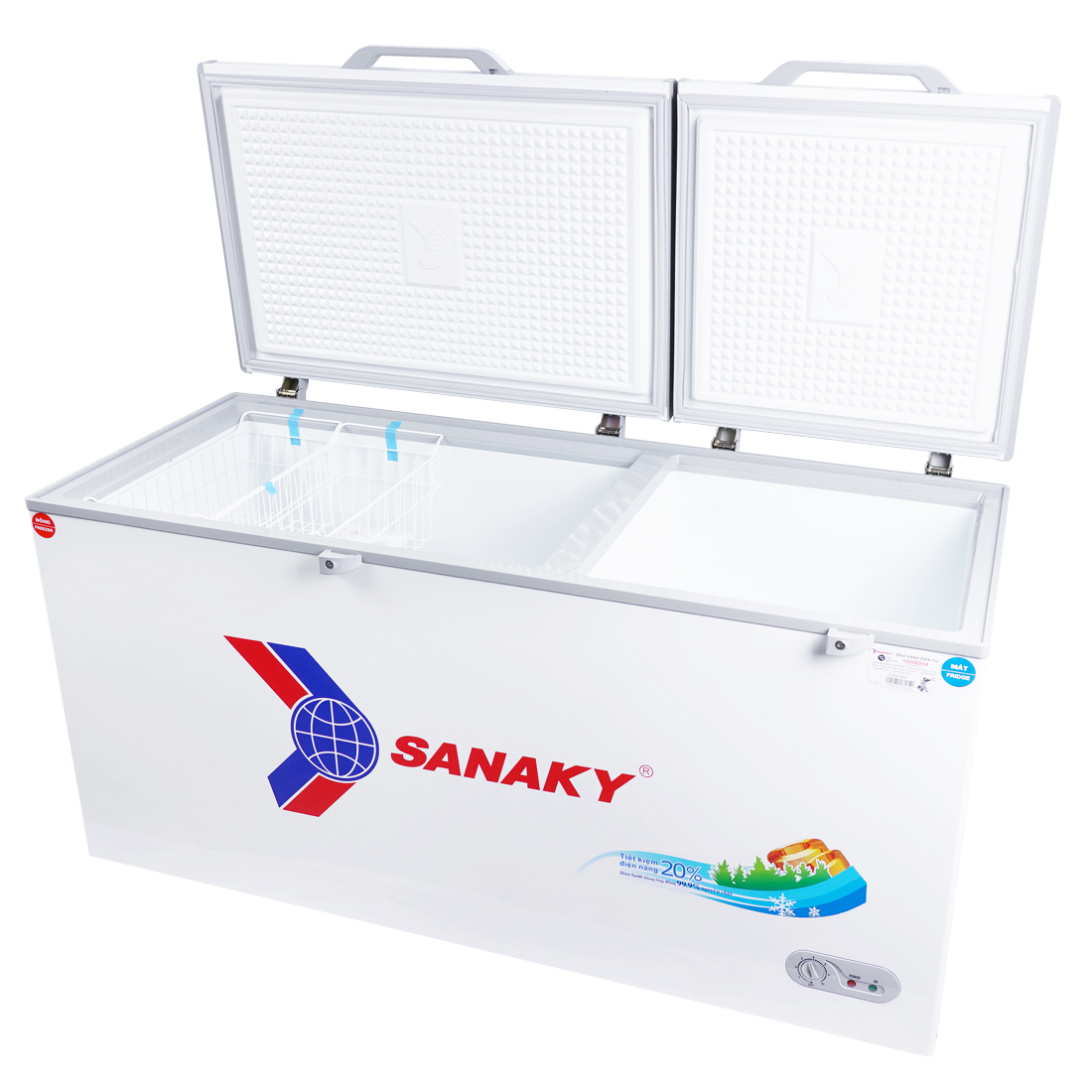 Tủ đông mát Sanaky 485 lít VH-6699W1 Tủ đông mát Sanaky 485 lít VH-6699W1