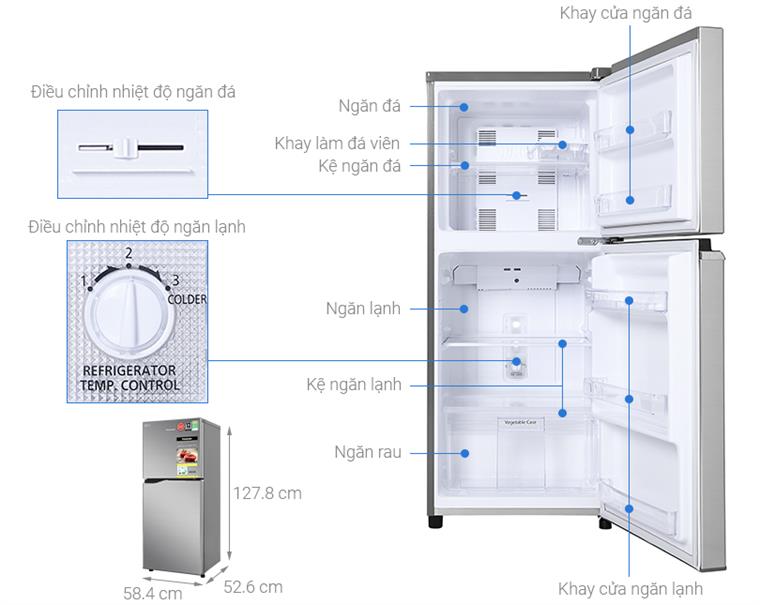 Tủ lạnh Panasonic Inverter 170 lít NR-BA190PPVN