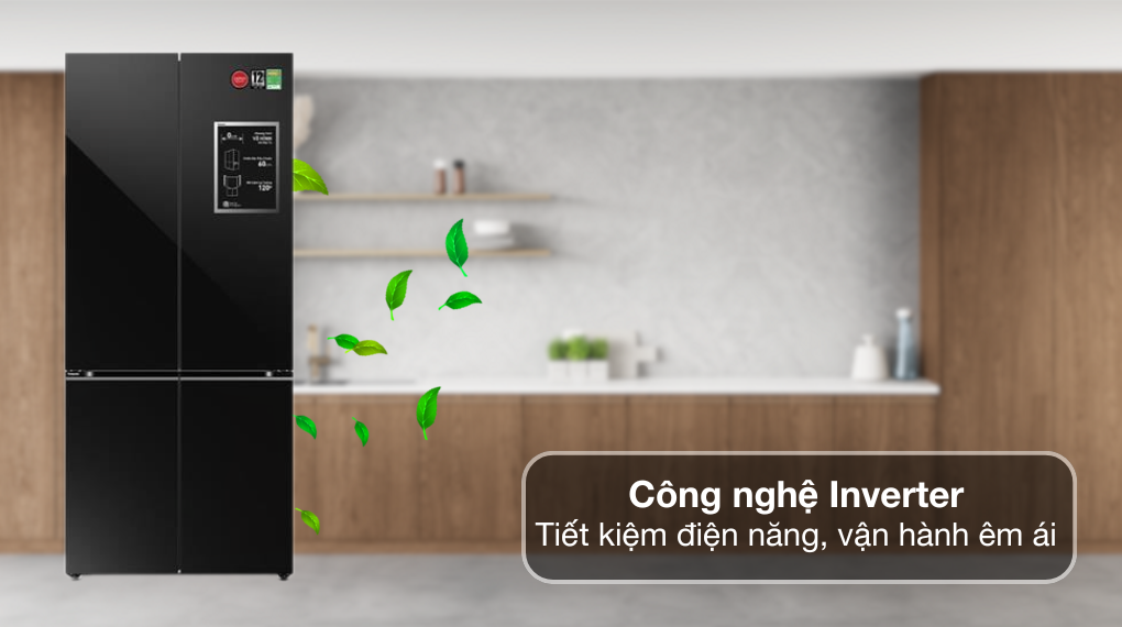 Tủ lạnh Panasonic Inverter 510 lít Multi Door NR-X561BK-VN