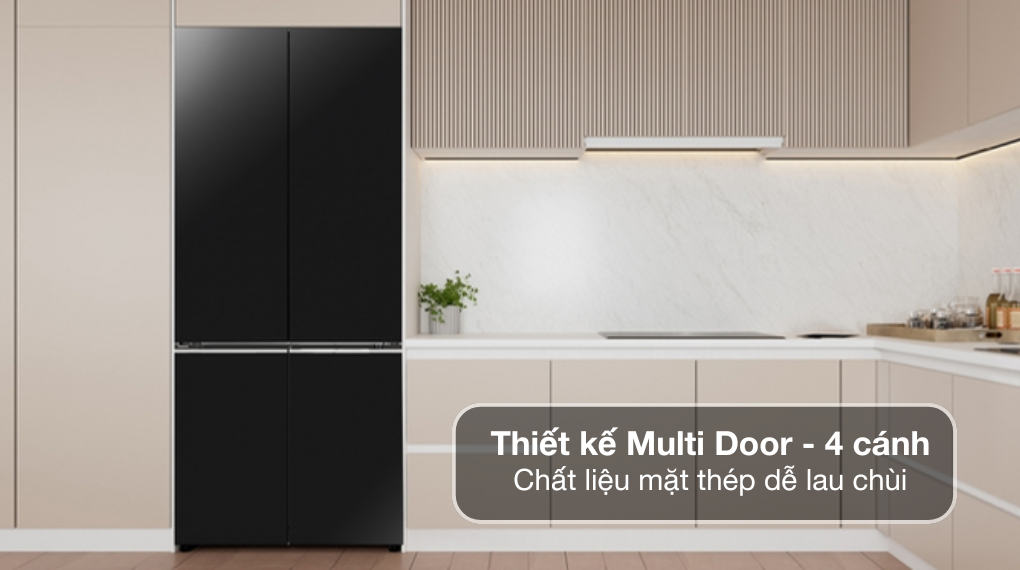 Tủ lạnh Panasonic Inverter 510 lít Multi Door NR-X561BK-VN