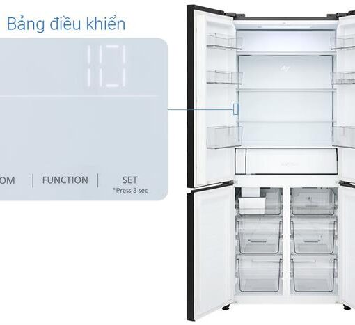 Tủ lạnh Panasonic Inverter 510 lít NR-X561BK-VN