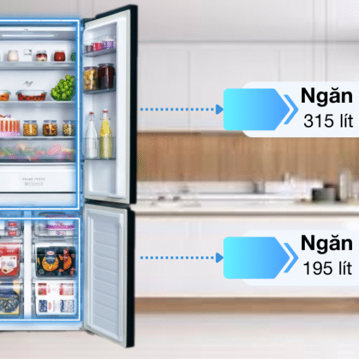 Tủ lạnh Panasonic Inverter 510 lít NR-X561GB-VN