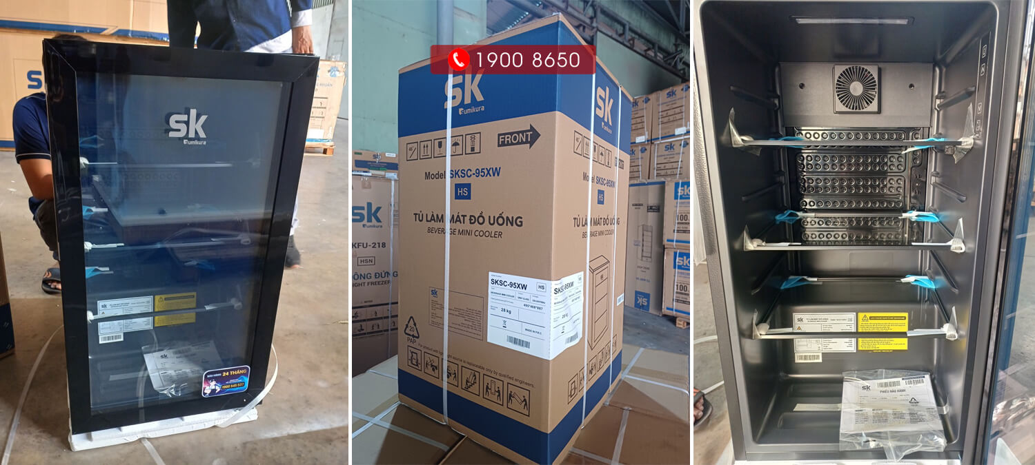 Tủ mát Sumikura 95 lít SKSC-95XW/HS