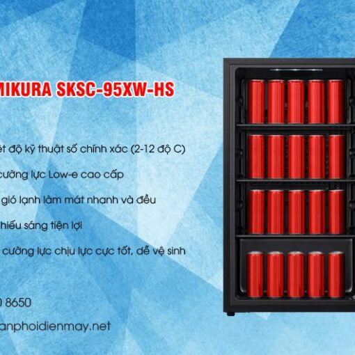 Tủ mát Sumikura 95 lít SKSC-95XW/HS