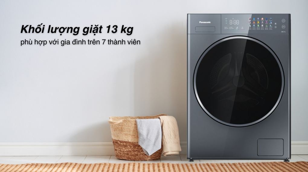 Máy giặt lồng ngang Panasonic 13 kg NA-26CVX1AVT Máy giặt lồng ngang Panasonic 13 kg NA-26CVX1AVT