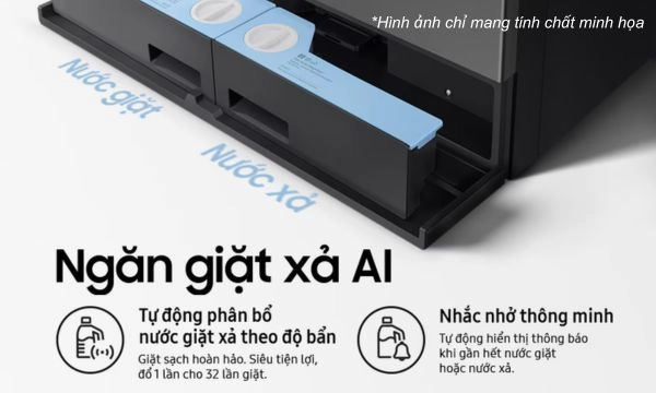 Máy giặt sấy Samsung 25&15 kg WD25DB8995BZSV Máy giặt sấy Samsung 25&15 kg WD25DB8995BZSV