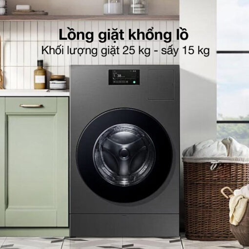 Máy giặt sấy Samsung 25&15 kg WD25DB8995BZSV Máy giặt sấy Samsung 25&15 kg WD25DB8995BZSV