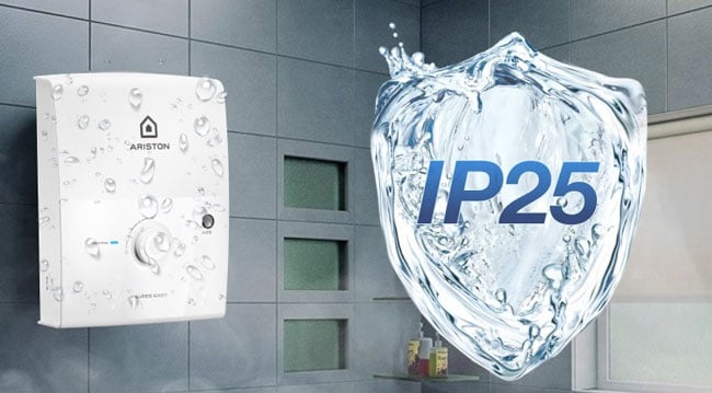 Máy tắm nóng trực tiếp Ariston Aures Easy 4.5P