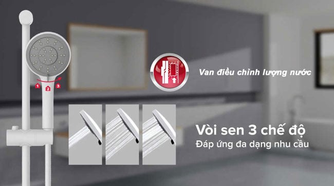 Máy tắm nóng trực tiếp Ariston Aures Easy 4.5P