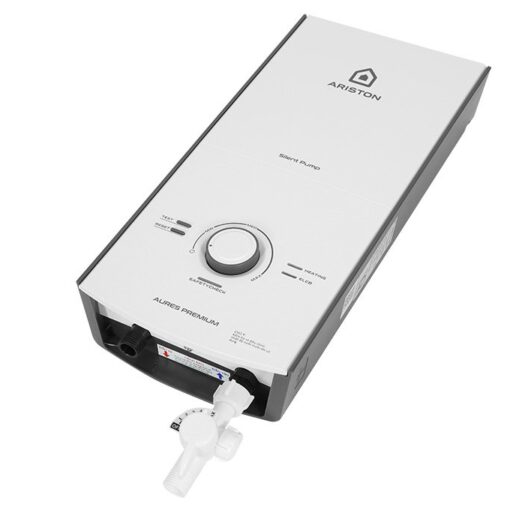 Máy tắm nóng trực tiếp Ariston Aures Premium 4.5P Ivory