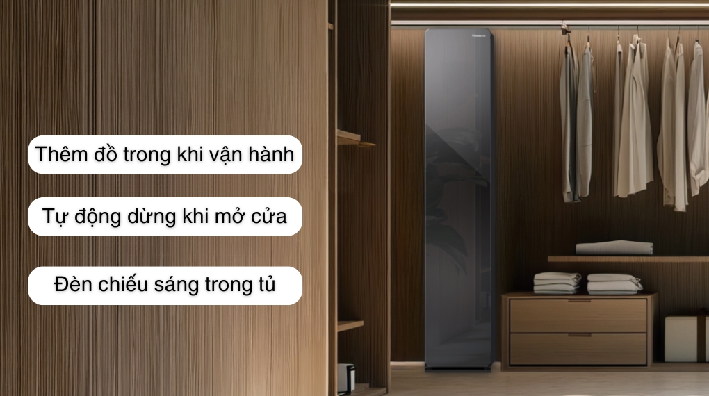 Tủ chăm sóc quần áo Panasonic HCC-R340ARXV