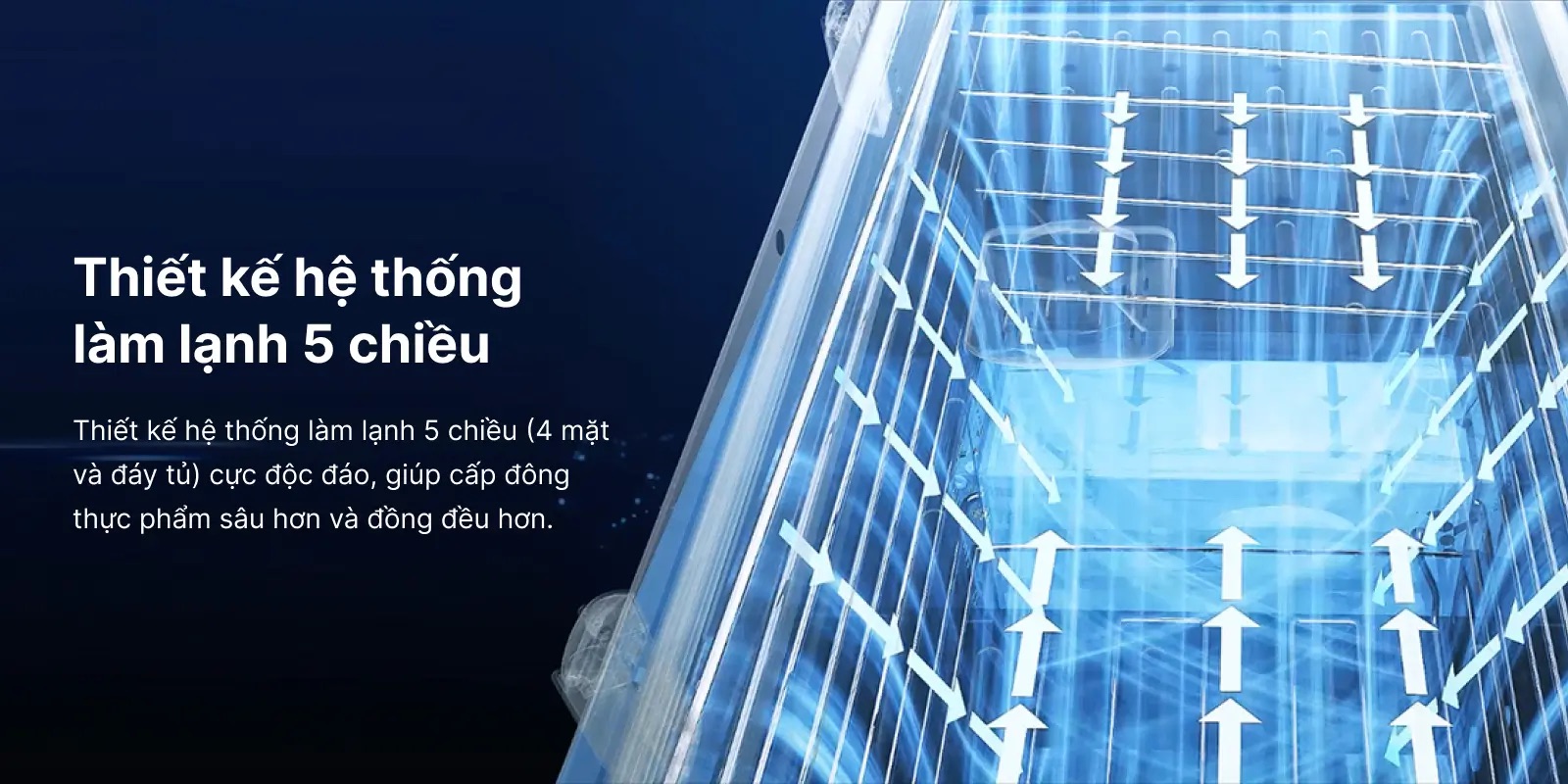 Tủ đông Aqua 379 lít AQF-C4801EN