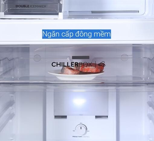 Tủ lạnh Aqua Inverter 328 lít AQR-T380FA(SL)