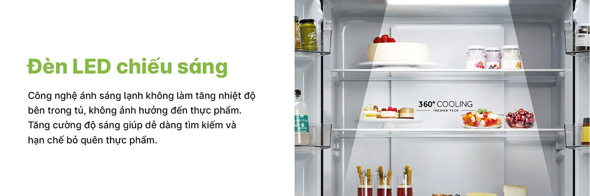 Tủ lạnh Aqua Inverter 469 lít AQR-M560XA(GL)