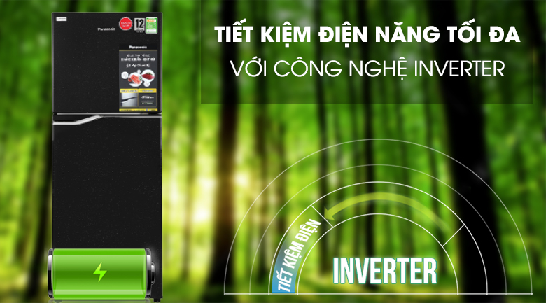 Tủ lạnh Panasonic Inverter 188 lít NR-BA229PKVN
