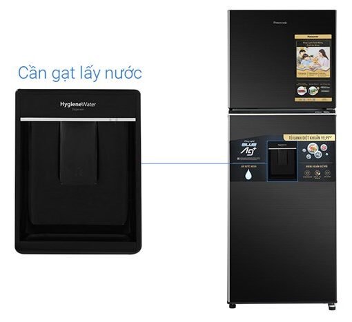 Tủ lạnh Panasonic Inverter 366L NR-TL381GVKV