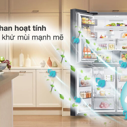 Tủ lạnh Samsung Inverter 636 lít RF65DB990012SV